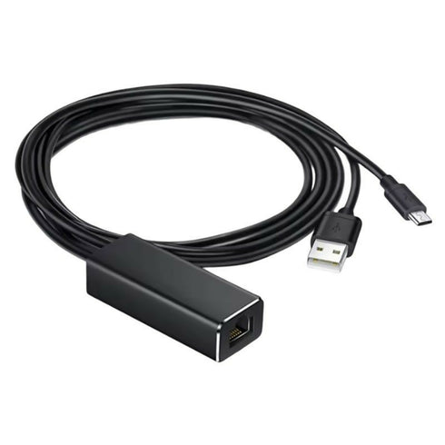 Ethernet Adapter For Fire Tv Stick Micro USB To Rj45 Cable
